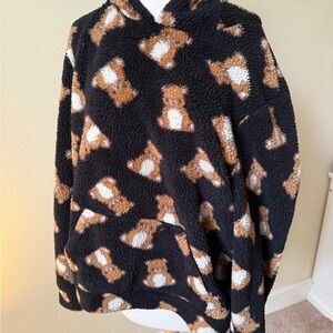 Hot Topic Plush Bear Warm Sweatshirt